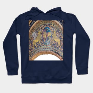 lion tile Hoodie